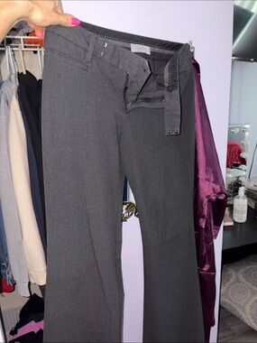 GAP Men's Dark Gray Dress Pants - Straight Leg